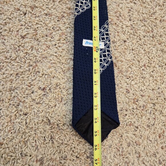 Prange-Way Tie Blue 56" Long - Picture 7 of 7